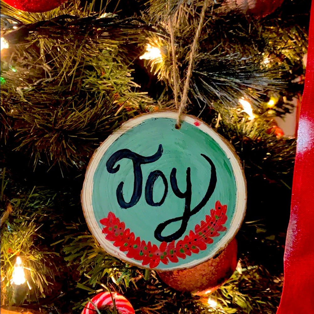 Hand painted ornaments